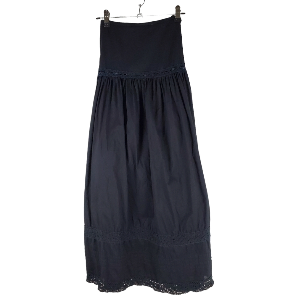 Valerie Stevens black cotton lined skirt 12